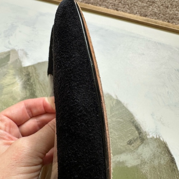 Francesco Russo Suede black & clear PVC pumps size 6.5 - Picture 14 of 14